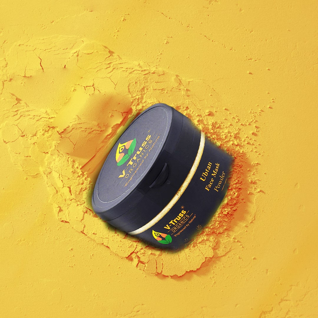 V-Truss Certified Organic Ubtan Face Mask Powder