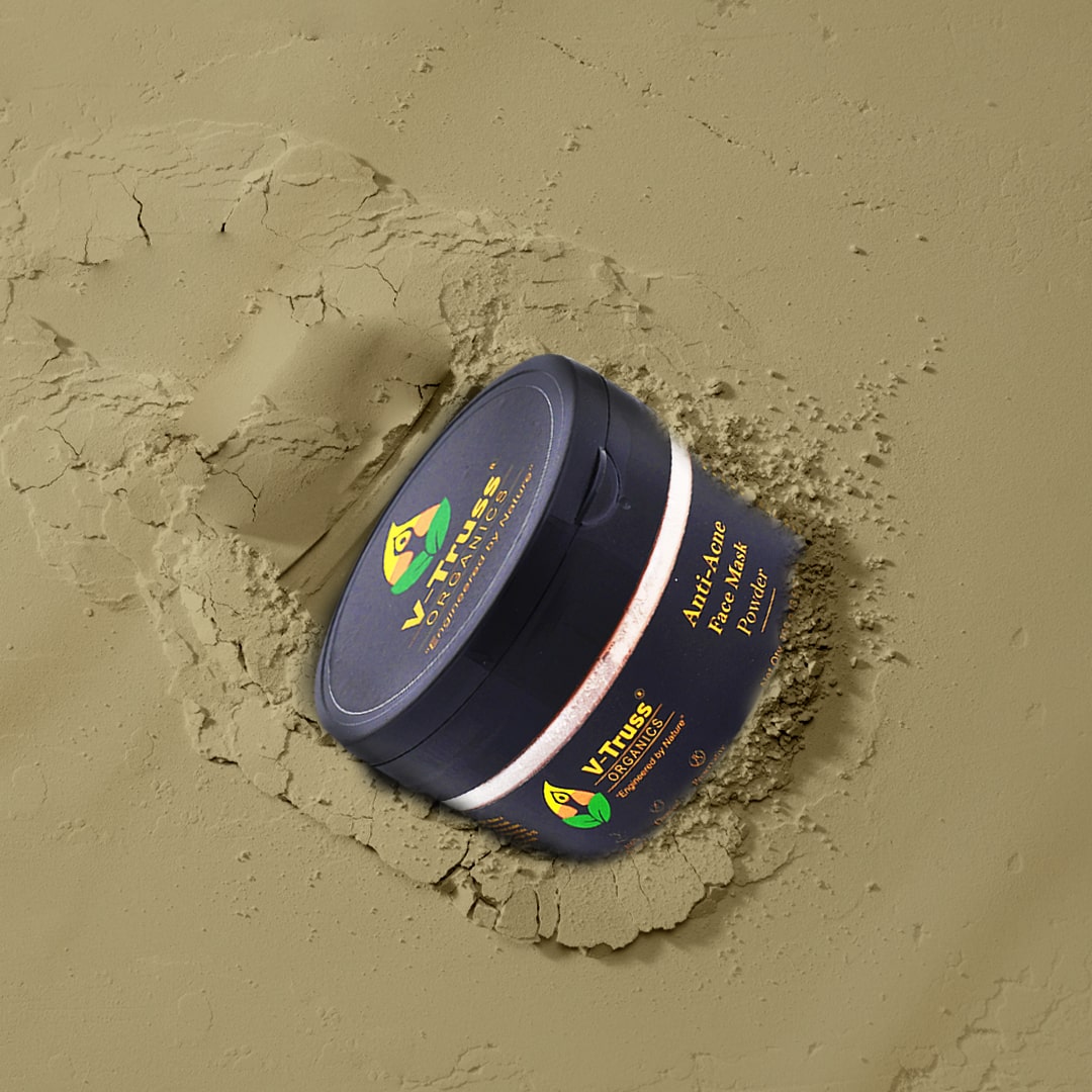 V-Truss Certified Organic Anti- Acne Face Mask Powder