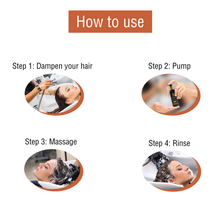 Load image into Gallery viewer, V-Truss Organics Advance Hair Nourishment Shampoo, Paraben free
