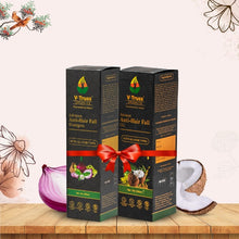 Load image into Gallery viewer, V-Truss Organics Advance Anti-Hair Fall Oil &amp; Shampoo COMBO for Hair fall Control, Paraben free
